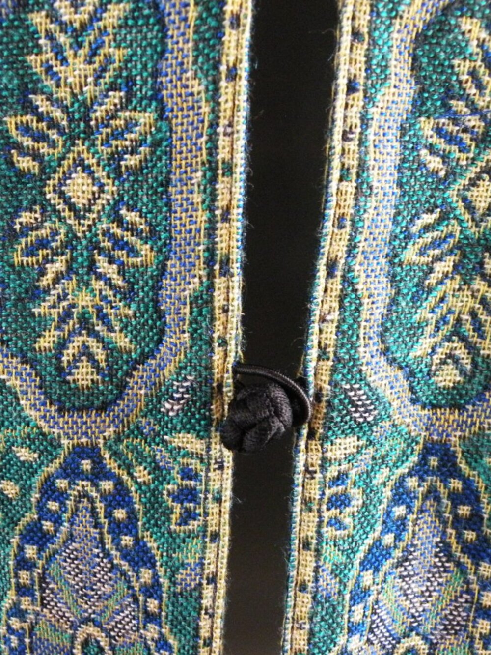 TRAVEL SMITH Long Jacket Cardigan Paisley Floral XL - Picture 3 of 7